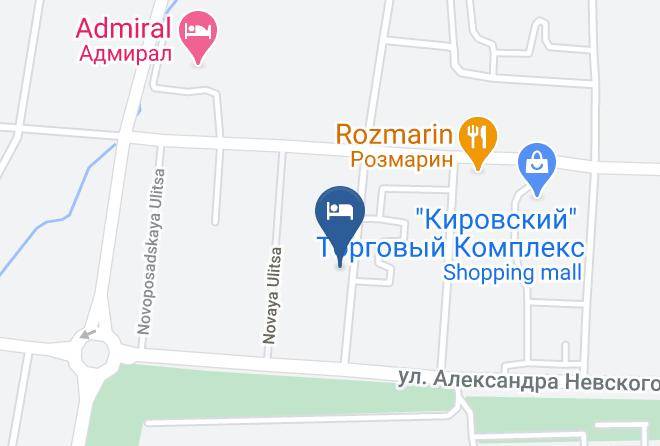 Saransk - Gostevoy Dom Na Gruzinskoy Maps