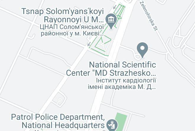 Kyiv - Gostevoy Dom Na Ivana Svetlichnogo 6 Maps