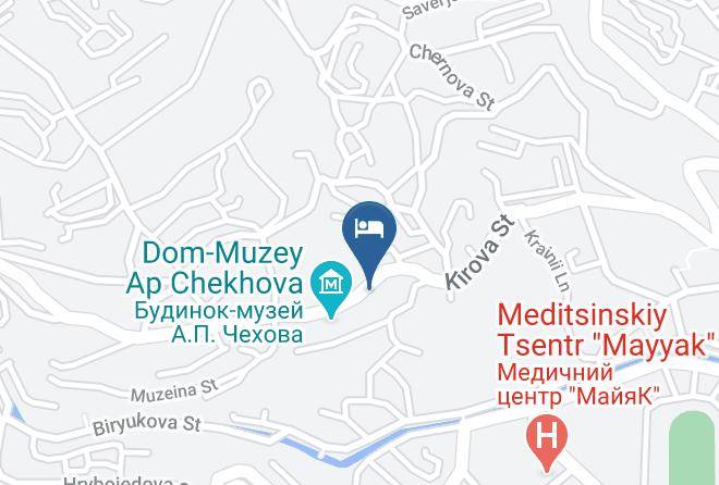 Yalta - Gostevoy Dom Na Kirova Maps