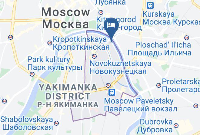 Moscow - Gostevoy Dom Na Kosmodamianskoy Naberezhnoy Maps