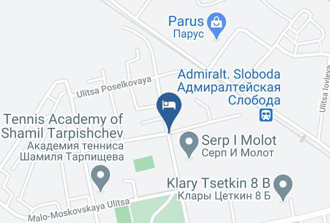 Kazan - Gostevoy Dom Na Kyzyl Armeyskoy Maps