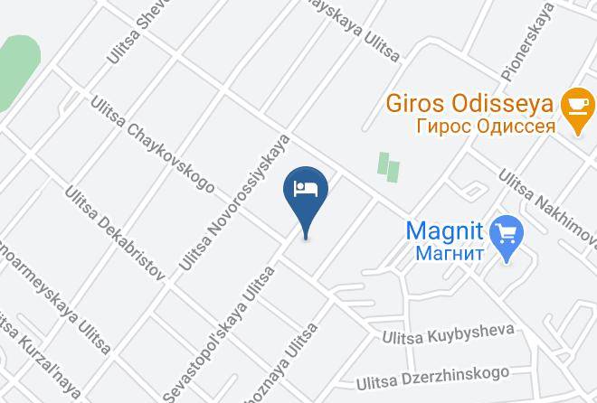 Gelendzhik - Gostevoy Dom Na Sevastopol'skoy Maps