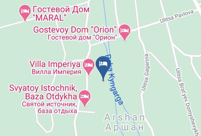 Tunkinsky District - Gostevoy Dom Na Zarechnoy Maps