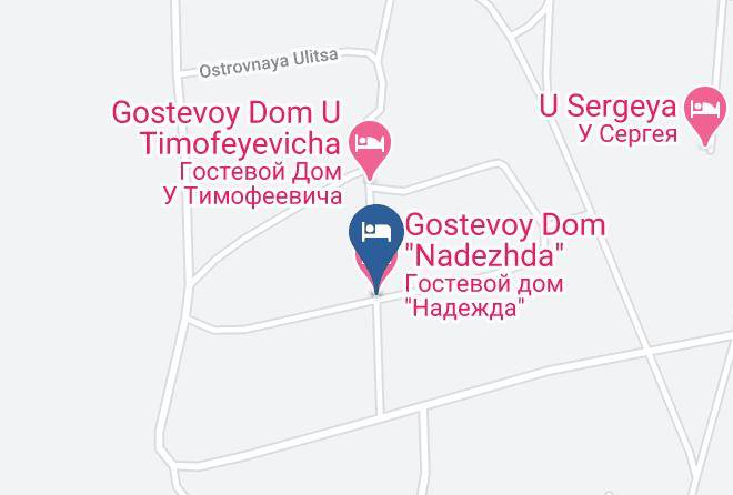 Slyudyansky District - Gostevoy Dom Nadezhda Maps