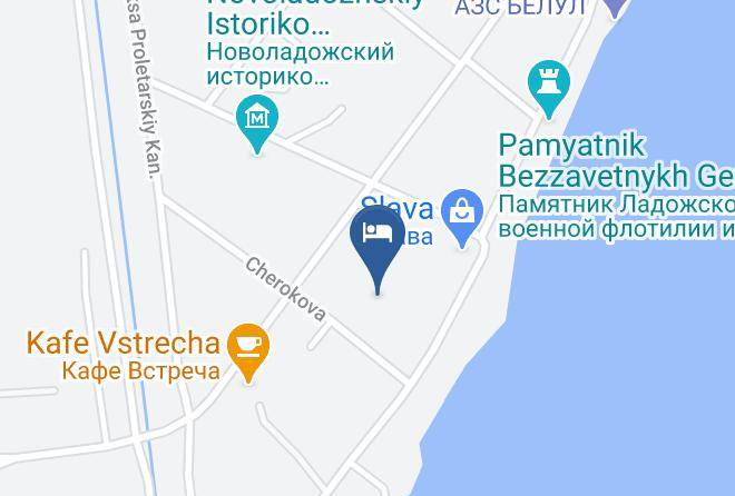 Volkhovsky District - Gostevoy Dom Novaya Ladoga Maps