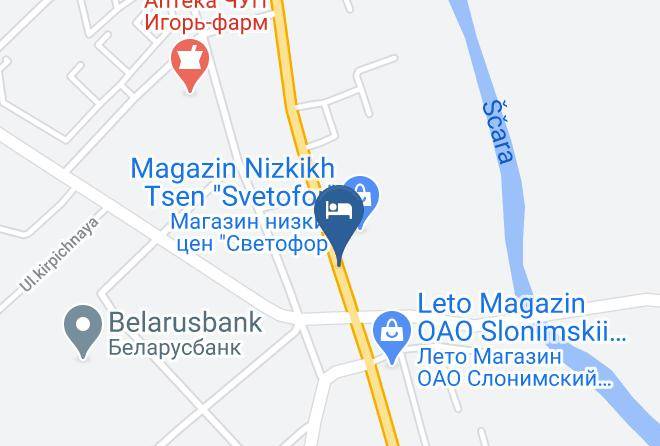 Slonimskiy Rayon - Gostevoy Dom Obereg Maps