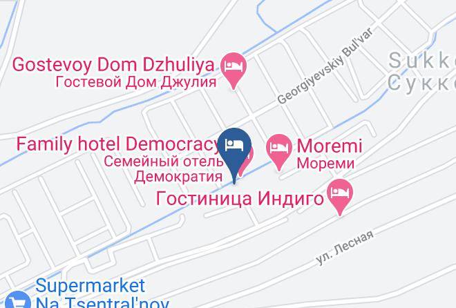 Anapa - Gostevoy Dom Olimp Maps