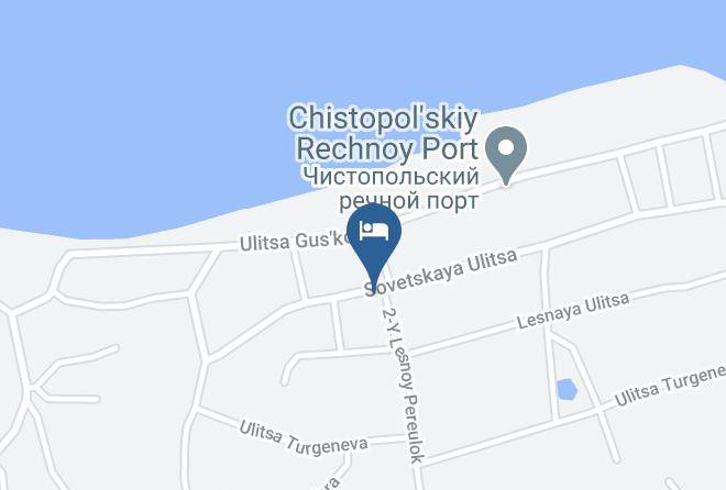 Chistopolsky District - Gostevoy Dom Otel' Gostinitsa Banya Sauna Prichal Maps