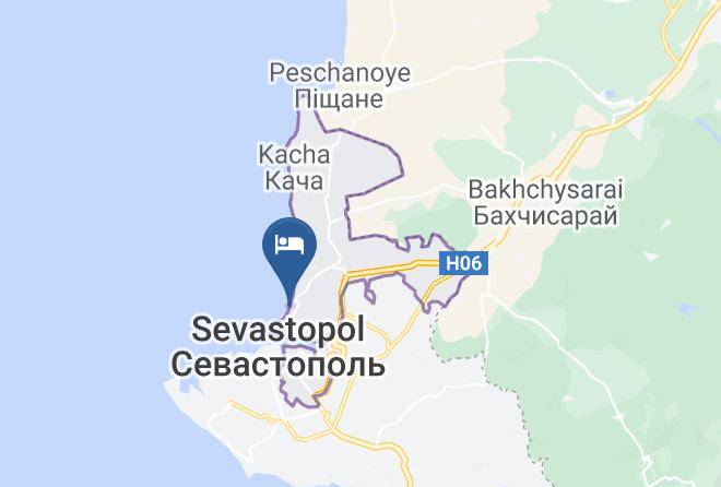 Sebastopol - Gostevoy Dom Otrada Maps