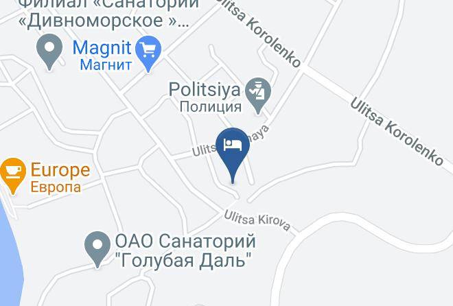 Gelendzhik - Gostevoy Dom Parus Maps