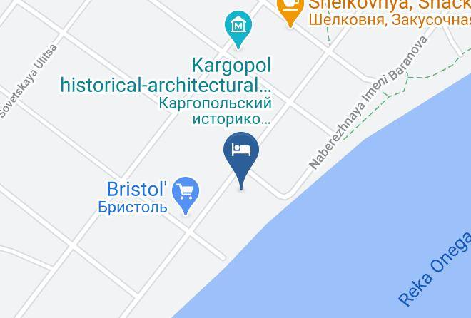 Kargopolsky District - Gostevoy Dom Pes'yakova Maps