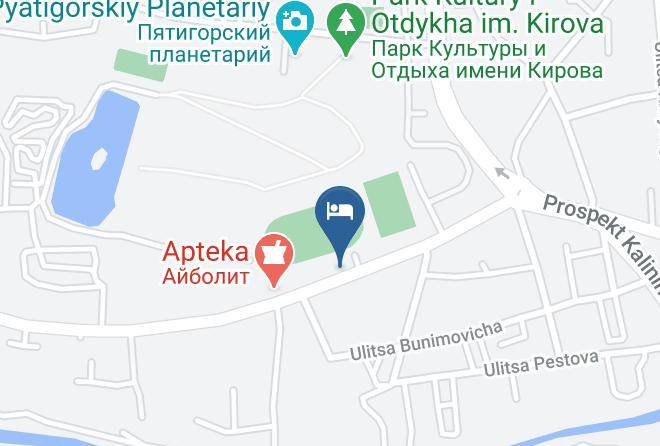 Pyatigorsk - Gostevoy Dom Maps