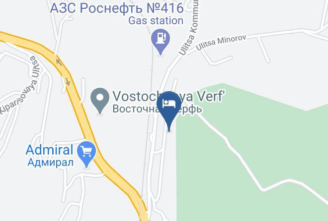 Gostevoy Dom Rassvet Map