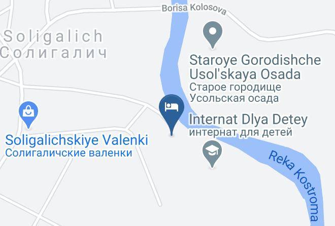 Soligalichsky District - Gostevoy Dom Rostetskikh Maps