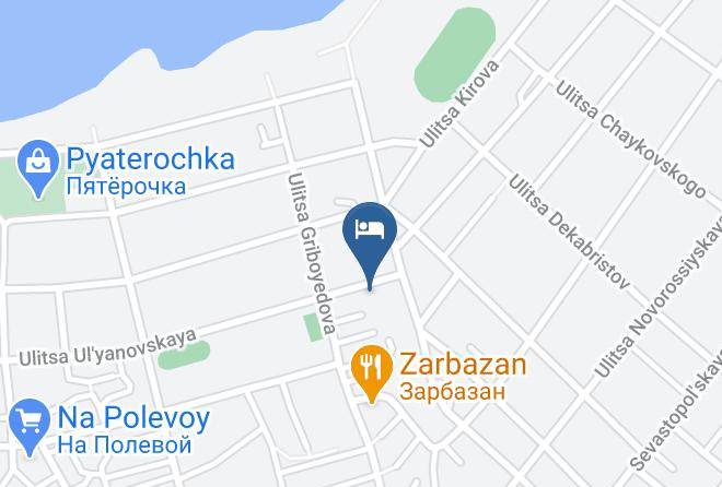 Gelendzhik - Gostevoy Dom Saymon Maps