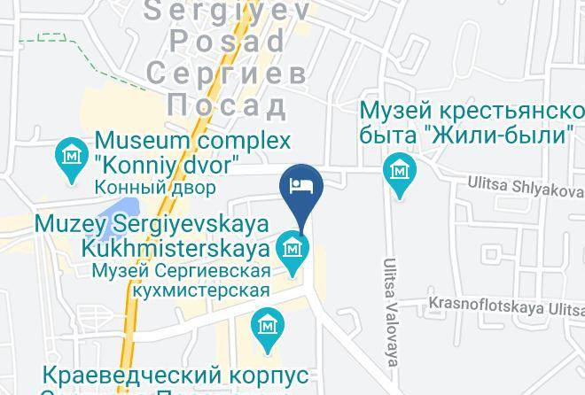 Sergiyevo Posadsky District - Gostevoy Dom Shishkina Maps