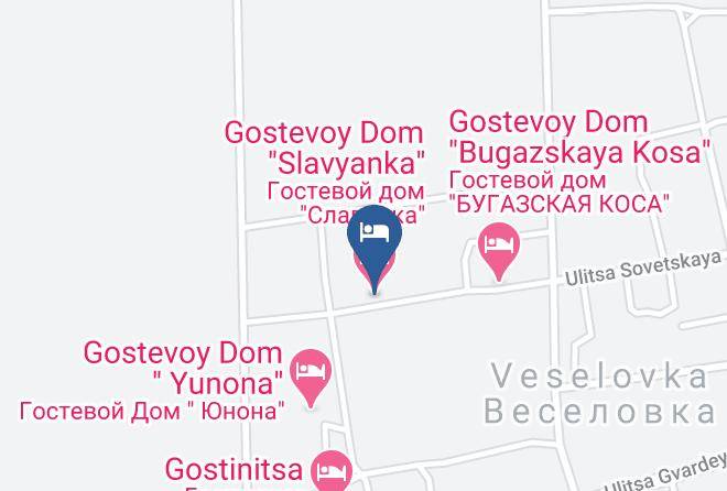 Temryuksky District - Gostevoy Dom Slavyanka Maps