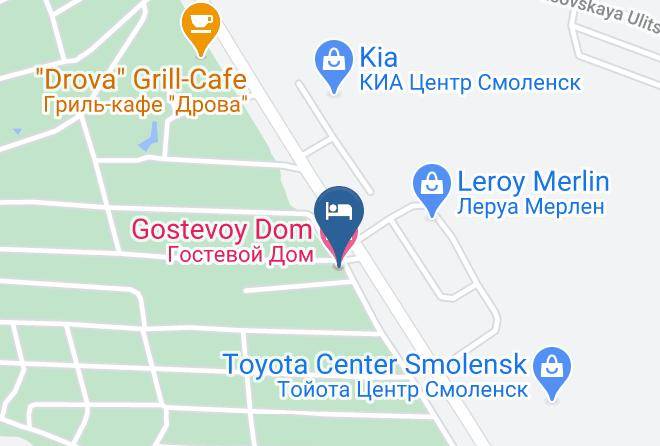Smolensk - Gostevoy Dom Maps