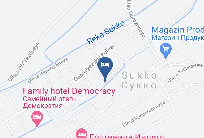 Anapa - Gostevoy Dom Solnechnyy Bereg Maps