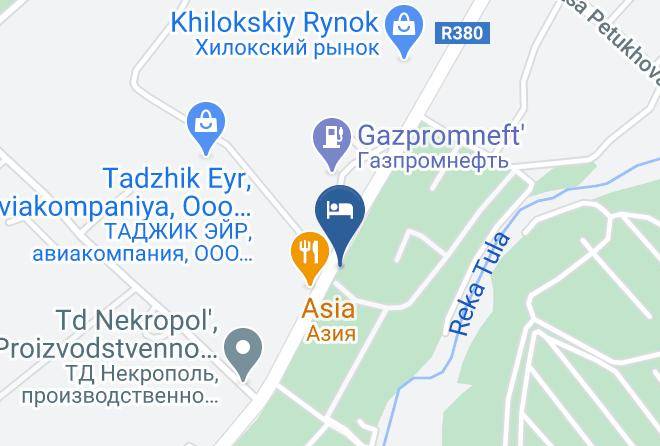Novosibirsk - Gostevoy Dom Solnechnyy Maps