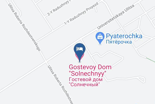 Petrozavodsk - Gostevoy Dom Solnechnyy Maps