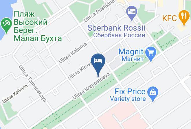 Anapa - Gostevoy Dom Solnyshko Maps