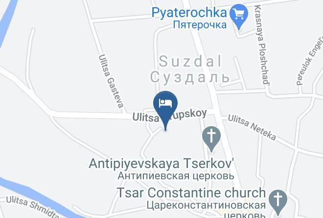 Suzdalsky District - Gostevoy Dom Solov'yevykh V Suzdale Maps