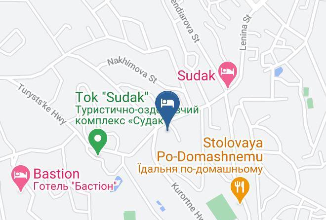 Sudak - Gostevoy Dom Maps