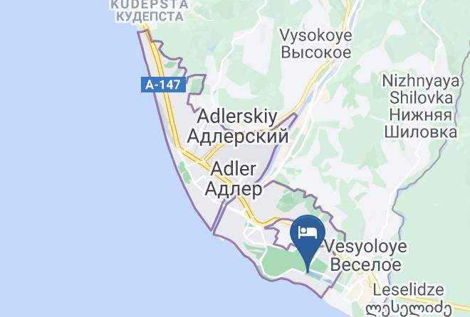 Sochi - Gostevoy Dom Syuzen Maps