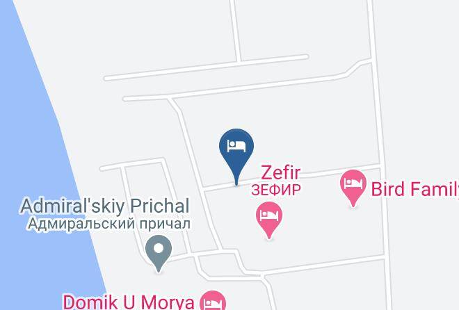 Yeysky District - Gostevoy Dom Tat'yana Maps