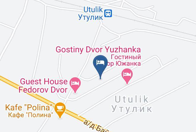 Slyudyansky District - Gostevoy Dom Tayozhnoye Lukoshko Maps
