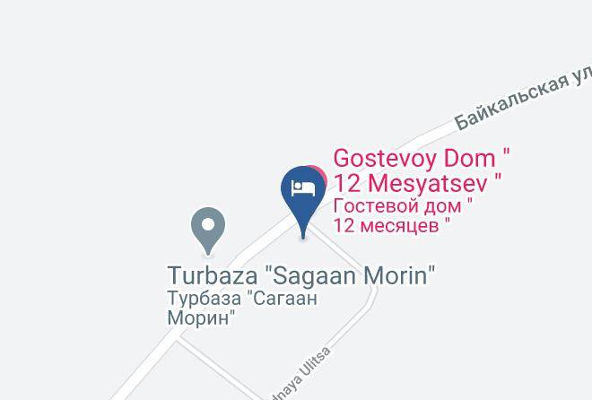 Kabansky District - Gostevoy Dom Tengeri Maps