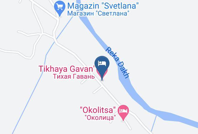 Maykopsky District - Gostevoy Dom Tikhaya Polyanka Maps