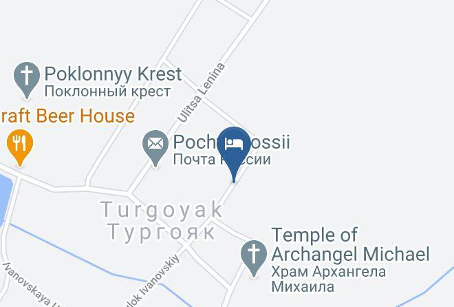 Miass - Gostevoy Dom Turgoyak Maps