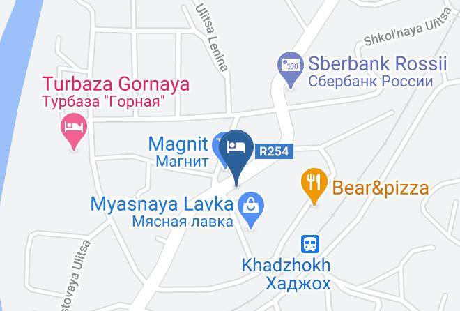 Maykopsky District - Gostevoy Dom Turist Maps