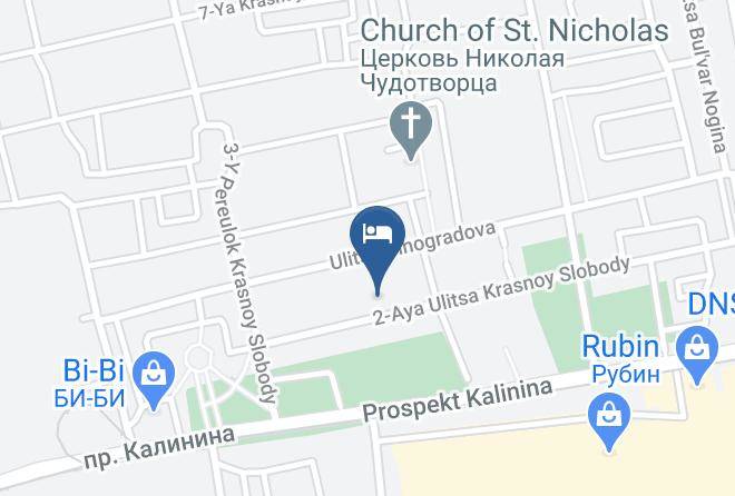 Tver - Gostevoy Dom Tverskoy Maps