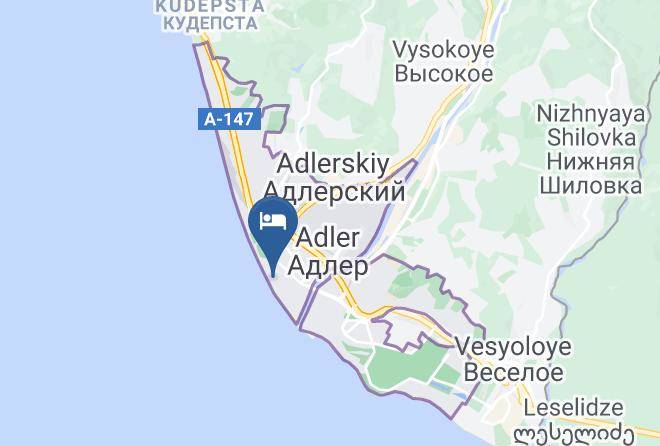 Sochi - Gostevoy Dom U Yeleny Maps