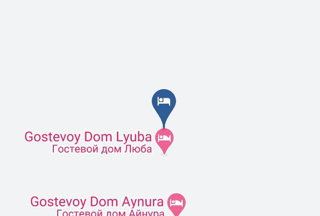 Kazakhstan - Gostevoy Dom Ulmira Maps