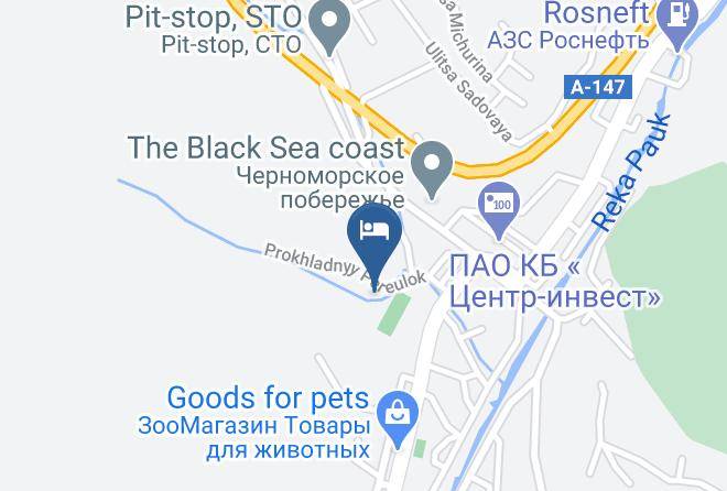 Tuapsinsky District - Gostevoy Dom Uyutnyy Dvorik Maps