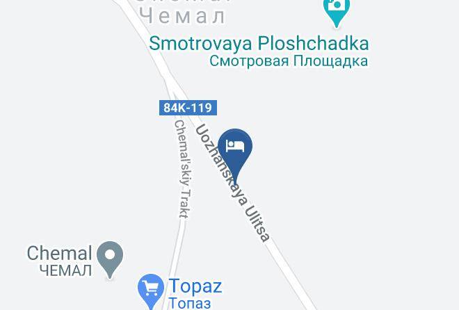 Chemalsky District - Gostevoy Dom V Chemale Maps