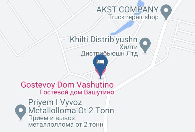 Khimki - Gostevoy Dom Vashutino Maps