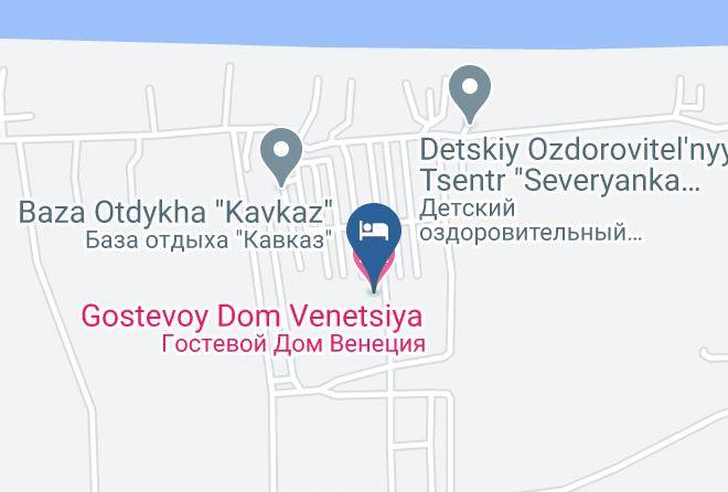 Temryuksky District - Gostevoy Dom Venetsiya Maps