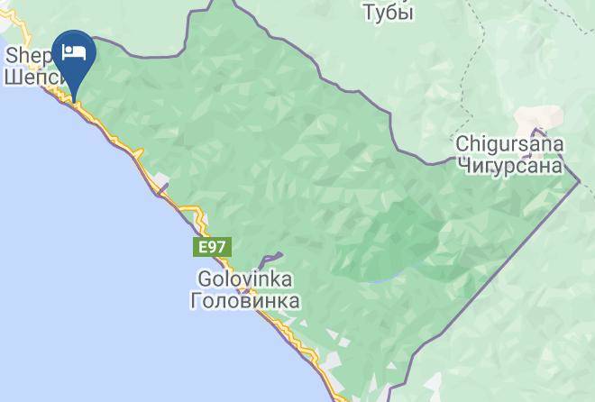 Sochi - Gostevoy Dom Viktoriya Maps