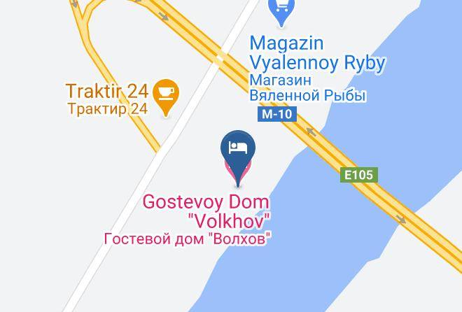 Novgorodsky District - Gostevoy Dom Volkhov Maps