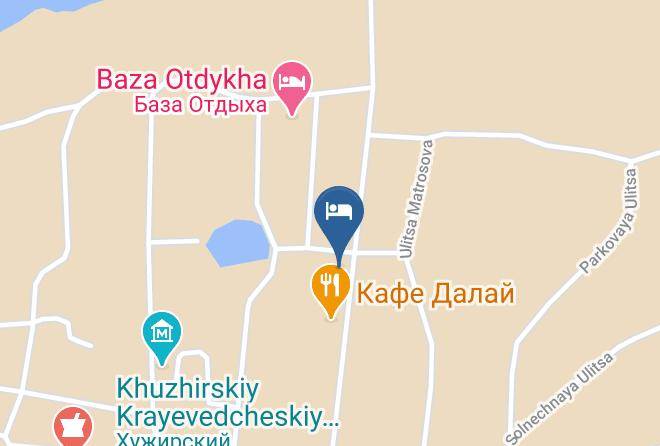 Olkhonsky District - Gostevoy Dom Voskreseniye Maps
