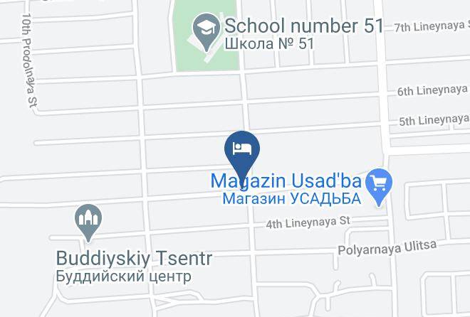 Krasnoyarsk - Gostevoy Dom Vysota Maps
