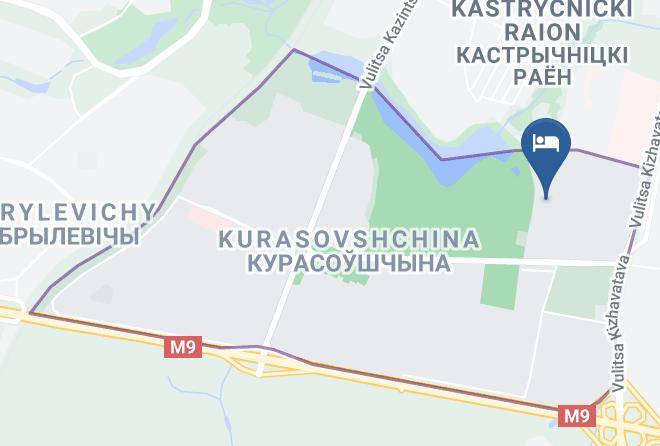 Minsk - Gostevoy Dom Yanka Maps