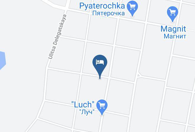 Yeysky District - Gostevoy Dom Yelena Maps