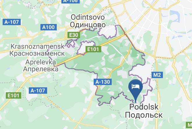 Moscow - Gostevoy Dom Yerino Maps