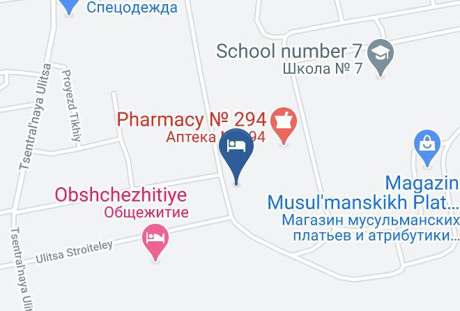 Novyy Urengoy - Gostevoy Dom Zaozernyy Maps